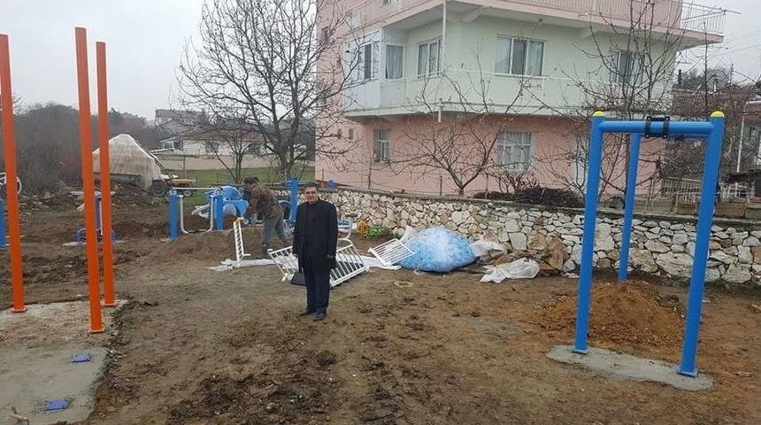 Pazaryeri&rsquo;nde &Ccedil;ocuklar İ&ccedil;in Park &Ccedil;alışmaları Devam Ediyor