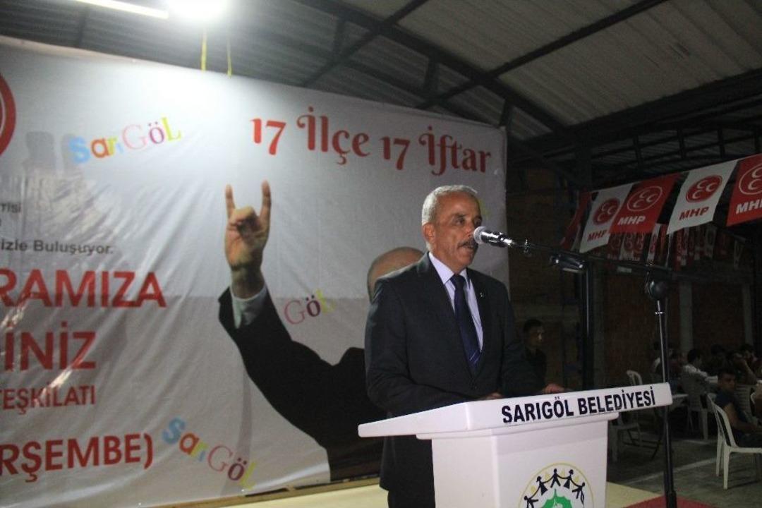 Cumhur İttifakı Sarıg&ouml;l&rsquo;de İftarda Buluştu