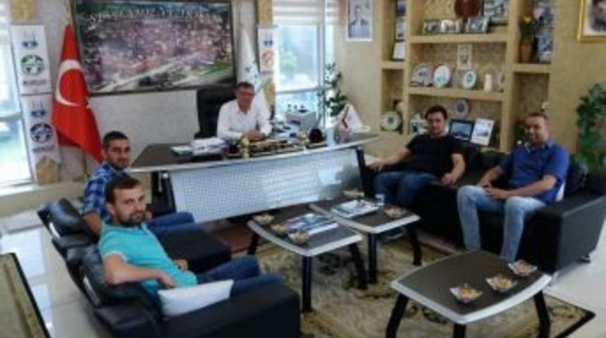 Başkan Duymuş, Vezirhan Taşıyıcılar Kooperatifi &Uuml;yeleri İle Bir Araya Geldi