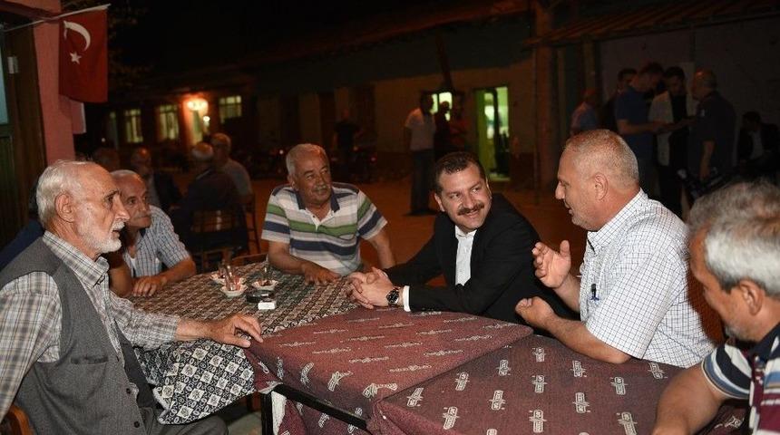 Başkan Yılmaz&rsquo;a Baba Ocağından Tam Destek