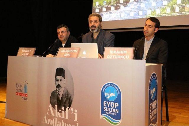 Mehmet Akif Ersoy, Eyüpsultan’da Anıldı