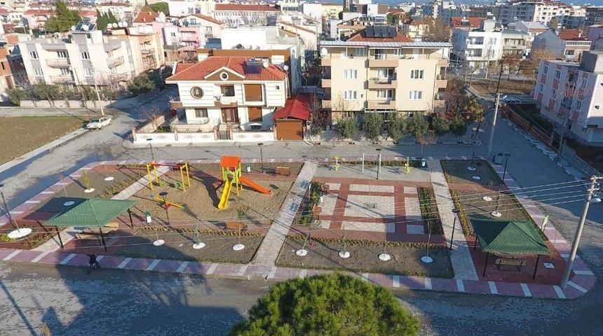 Saruhanlı Belediyesinden İl&ccedil;eye Yeni Bir Park Daha