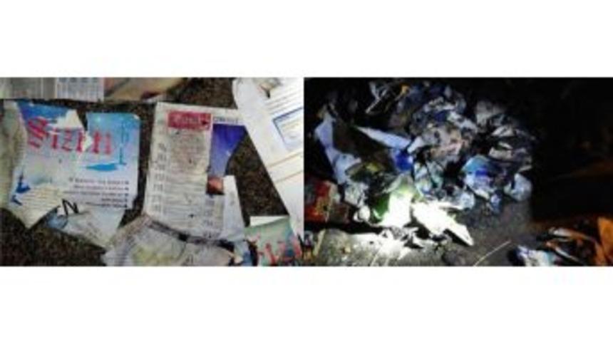 Fet&ouml;&rsquo;n&uuml;n Yayınlarını Yakmaya &Ccedil;alışan Kadın Yakalandı