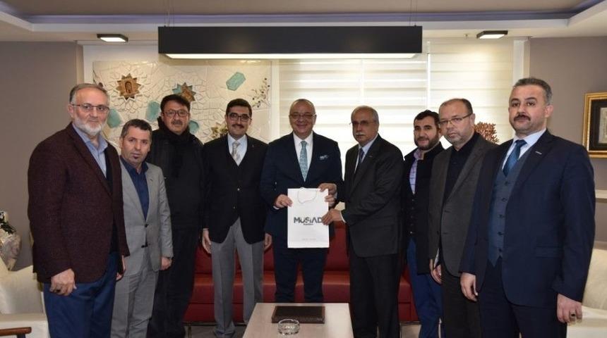 M&uuml;siad&rsquo;dan Başkan Erg&uuml;n&rsquo;e İmar Planı &Ccedil;ağrısı