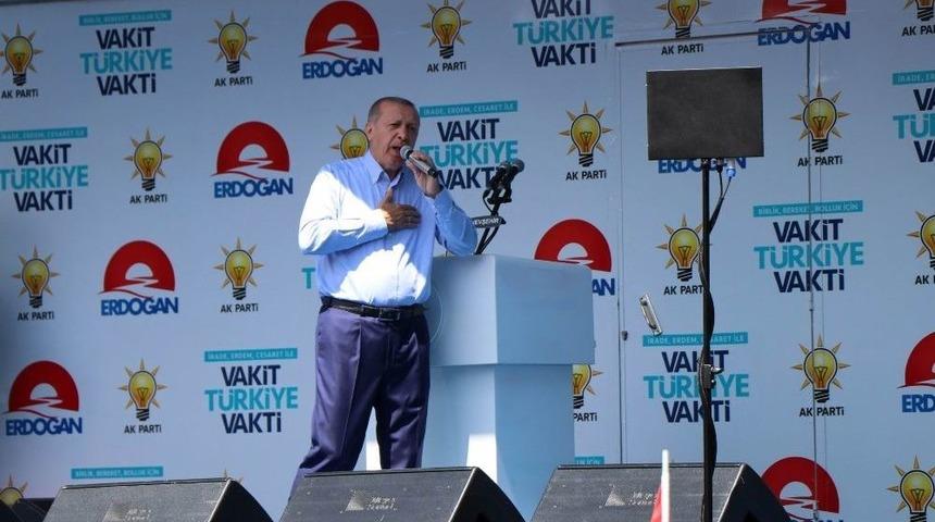 Cumhurbaşkanı Erdoğan: &ldquo;s&ouml;zde Milletin İttifakı Diye Ortaya &Ccedil;ıkanlara 24 Haziran&rsquo;da Dersini Vereceğiz&rdquo;