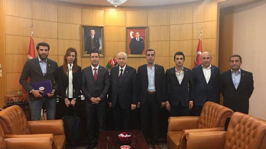Başkan Karaman’dan Mhp Genel Başkanı Bahçeli’ye Ziyaret