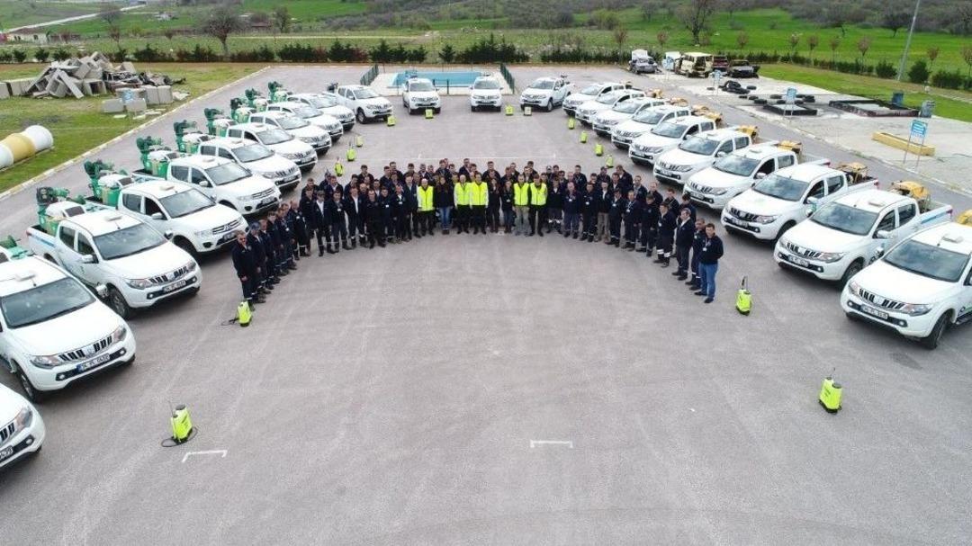 Balıkesir&rsquo;de Haşere İle M&uuml;cadele Aralıksız S&uuml;r&uuml;yor