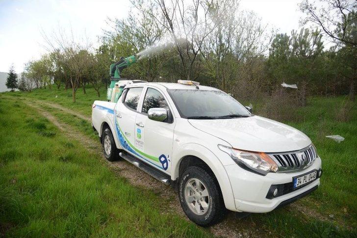 Balıkesir’de Haşere İle Mücadele Aralıksız Sürüyor G5