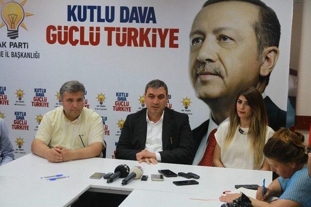 Ak Parti Edirne İl Başkanı İba: 