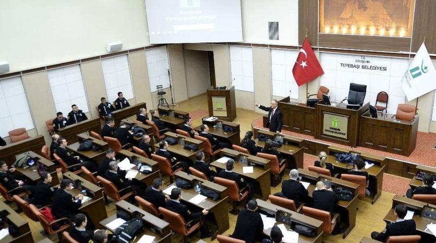 Tepebaşı Belediyesi&rsquo;nden G&uuml;venlik Personeline Eğitim