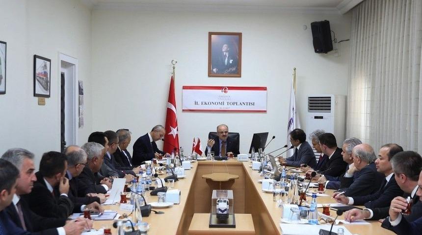 &ldquo;il Ekonomi Toplantısı&rdquo; T&uuml;lomsaş&rsquo;ta Ger&ccedil;ekleştirildi
