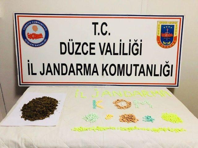 D&uuml;zce&rsquo;de Uyuşturucu Operasyonu 1