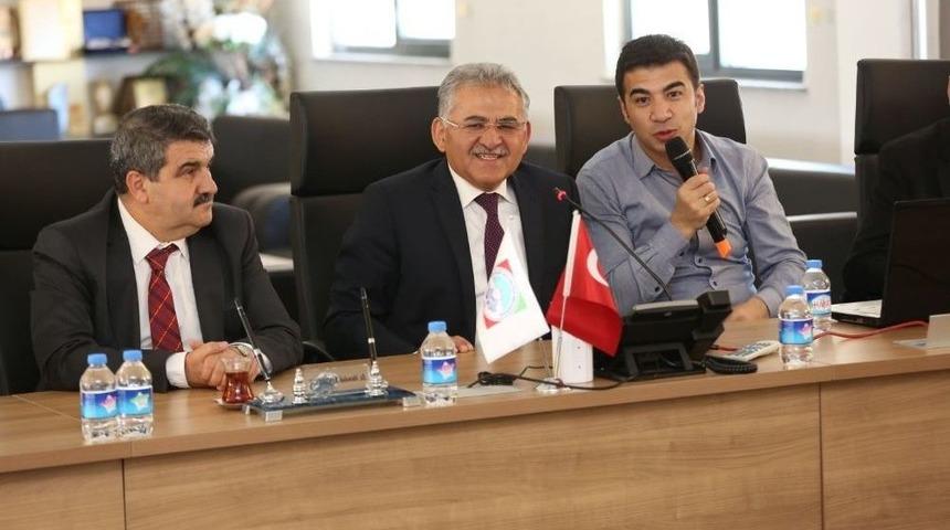 Avrupalı &Ouml;ğretmen Ve &Ouml;ğrencileri Melikgazi&rsquo;de