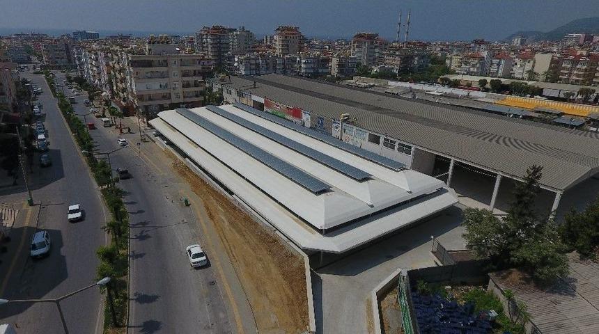 Alanya Kapalı Salı Pazarı Hizmete Giriyor