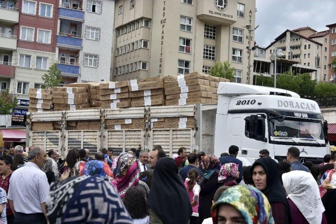 G&uuml;m&uuml;şhane Belediyesi 5.sınıf &Ouml;ğrencilerin Tamamına 522 Bisiklet Dağıttı