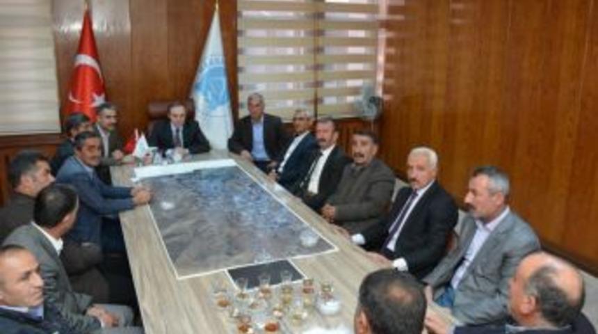 Başkan Vekili Epcim, Muhtarlarla Bir Araya Geldi