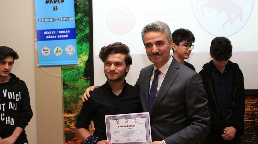 Köroğlu Yazarlık Okulu Kapanış Töreni Yapıldı