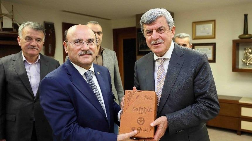 Başkan Karaosmanoğlu, Bem-bir-sen Genel Başkanını Konuk Etti