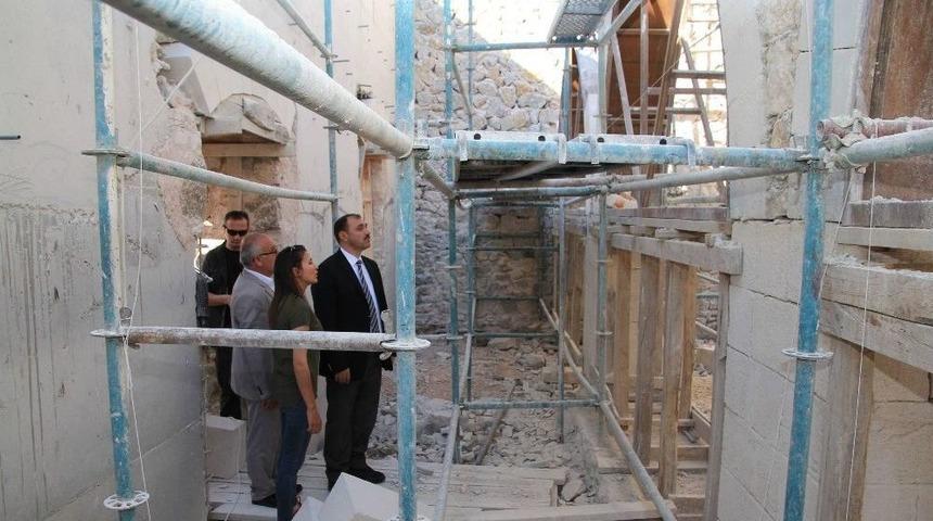 Vali Kaldırım, Harput’ta İncelemede Bulundu