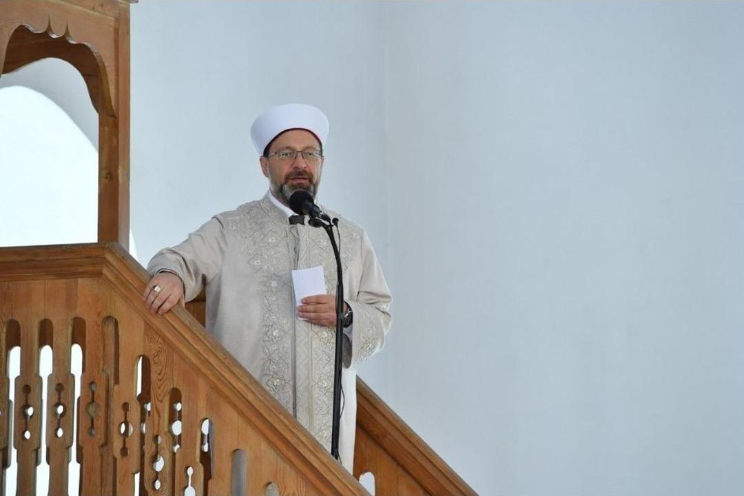 Diyanet İşleri Başkanı Erbaş: &ldquo;yery&uuml;z&uuml;n&uuml; Kuşatan En B&uuml;y&uuml;k Afetlerden Birisi İsraf&rdquo;