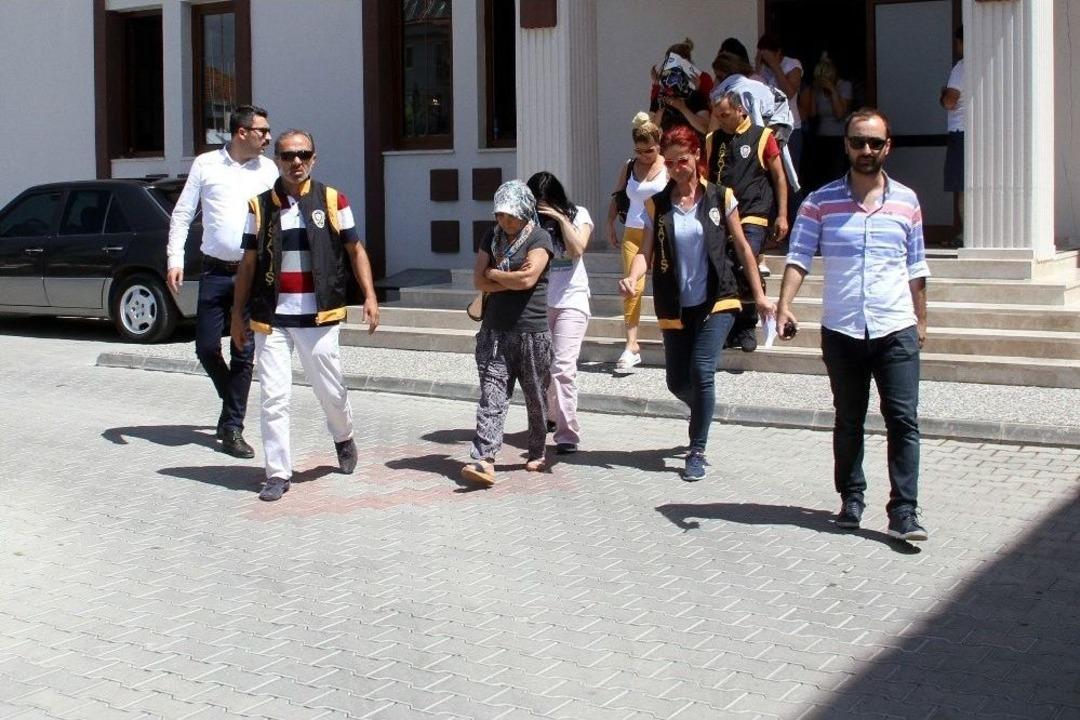 Fethiye&rsquo;de Fuhuş Operasyonu; 33 G&ouml;zaltı
