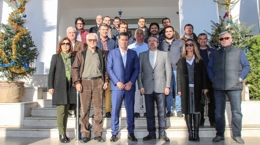 Otelciler, Başkan Kocadon İle 2017 Turizm Sezonunu Değerlendirdi