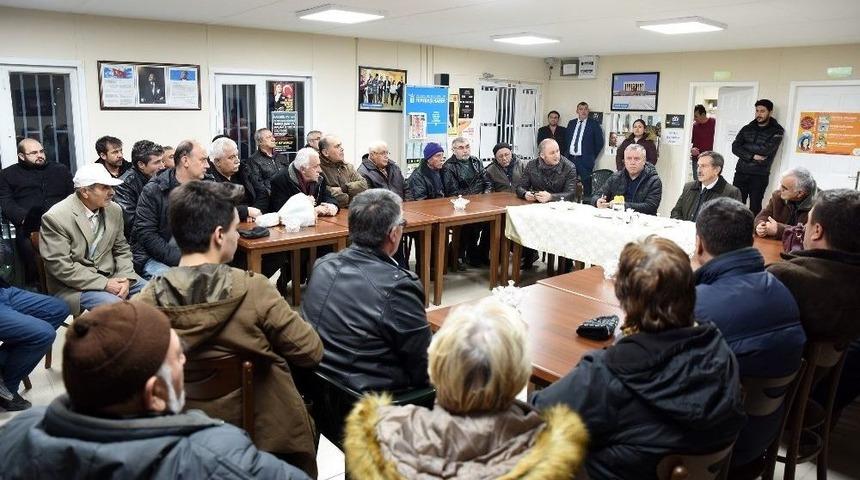 Ata&ccedil; Aşağı S&ouml;ğ&uuml;t&ouml;n&uuml;&rsquo;nde Vatandaşlar İle Buluştu