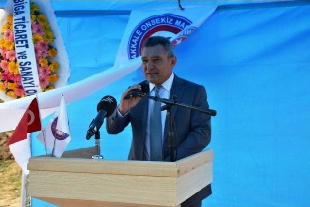 Biga Uygulamalı Bilimler Fak&uuml;ltesi Binasının Temeli Atıldı 2