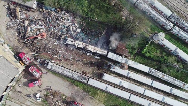 Haydarpaşa Tren Garı’nda Çıkan Yangın Havadan Görüntülendi G5