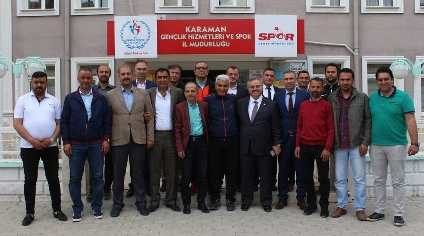 Milletvekili Şeker, Amatör Spor Kulüplerinin Temsilcileri İle Bir Araya Geldi