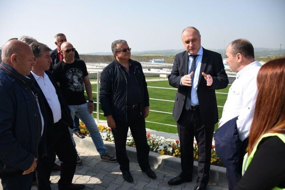 Bulgar Belediye Başkanları Teski Tesislerini Gezdi