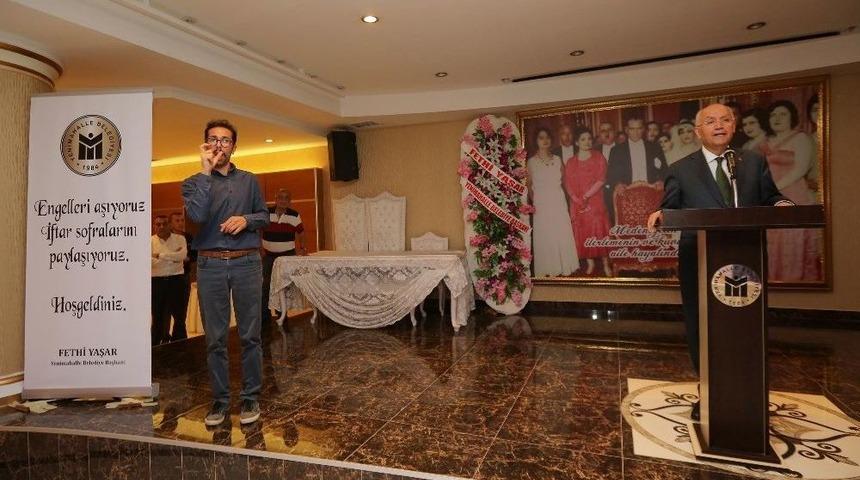 Yenimahalle&rsquo;de İftar Sofrası Engelliler İ&ccedil;in Kuruldu