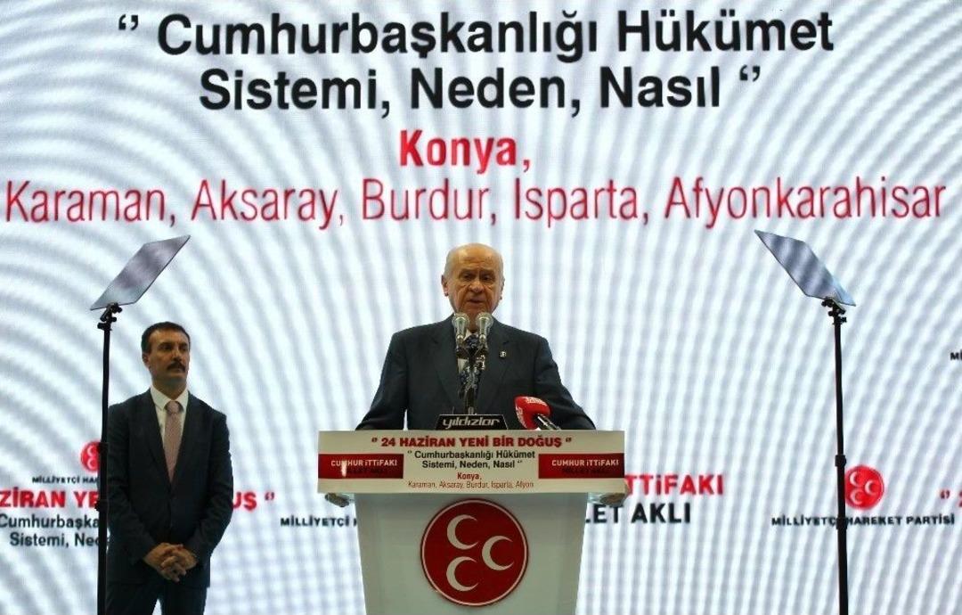Mhp Lideri Bah&ccedil;eli: "24 Haziran Yeni Bir Doğuştur"