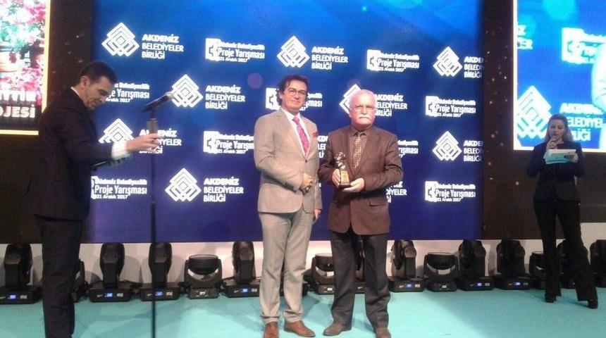 Eğirdir Belediyesine &Ouml;d&uuml;l