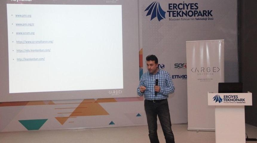 Erciyes Teknopark’ta Yazılım Firmaları Ve Öğrenciler İçin ‘teoriden Pratiğe Yazılım Teknolojileri Ve Süreçleri’ Eğitimi Düzenlendi
