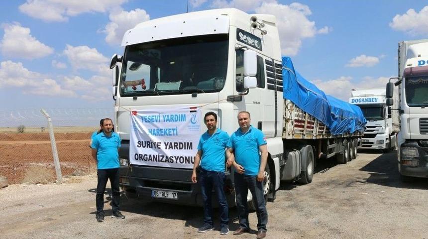 &Ccedil;orum Belediyesi&rsquo;nden Doğu Guta&rsquo;ya Yardım