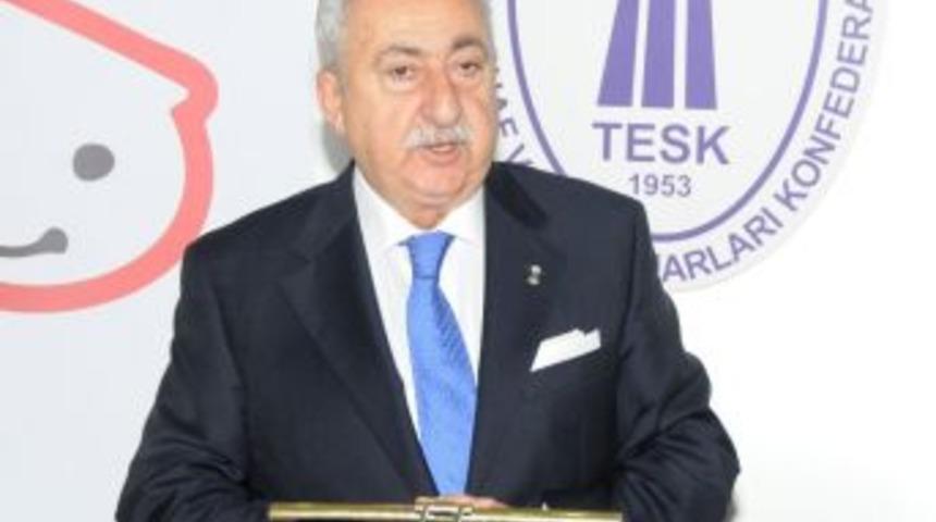 Tesk Başkanı Paland&ouml;ken G&uuml;ven Tazeledi