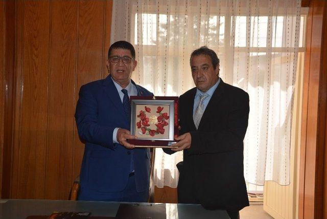 Aesob Başkanı Dere, Teşekk&uuml;r Ziyaretinde 1