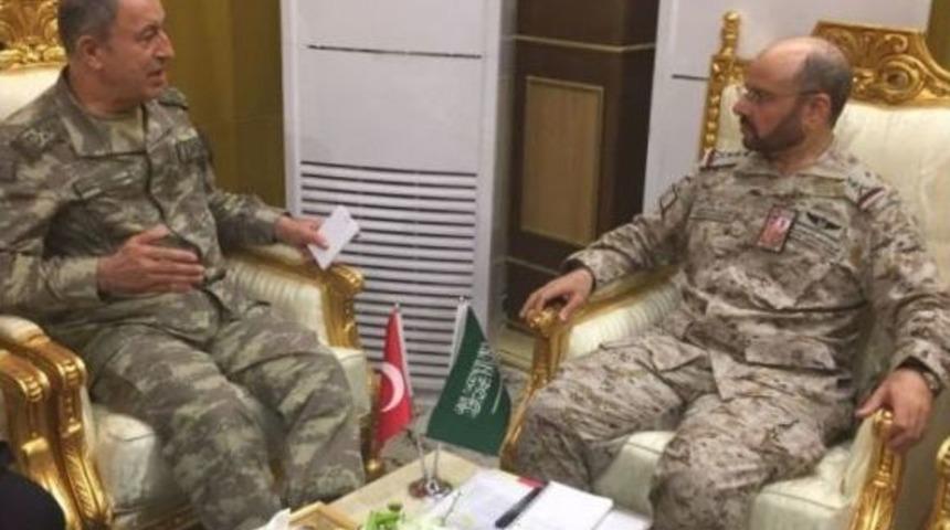 Genelkurmay Başkanı Akar&rsquo;ın Suudi Arabistan Ziyareti