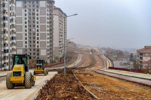 Başkan Çakır Güney Kuşak Yolunda İncelemelerde Bulundu