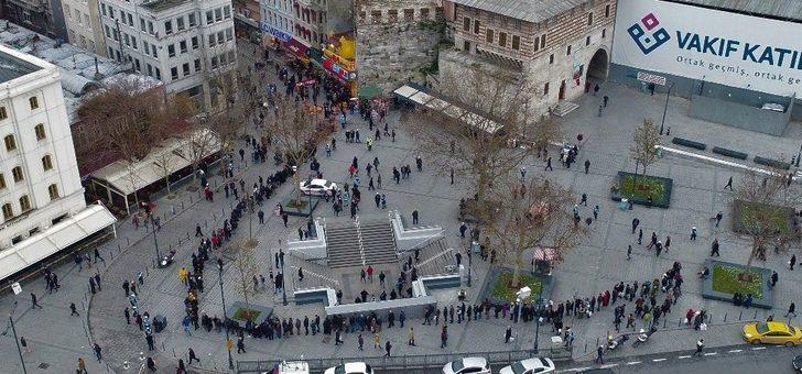 (özel) 61 Milyonluk Kuyruk Havadan Görüntülendi G4