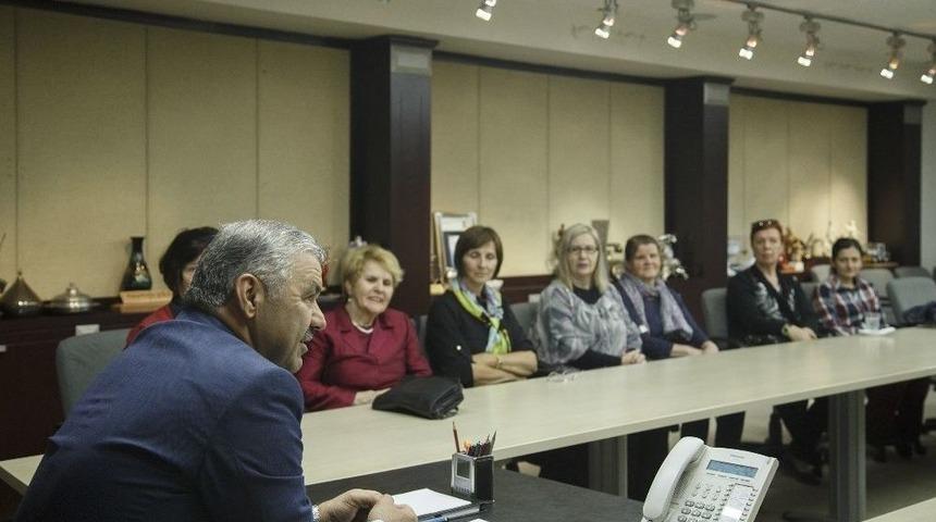 Kaymek&rsquo;in Bosnalı Kursiyerleri Kayseri&rsquo;de