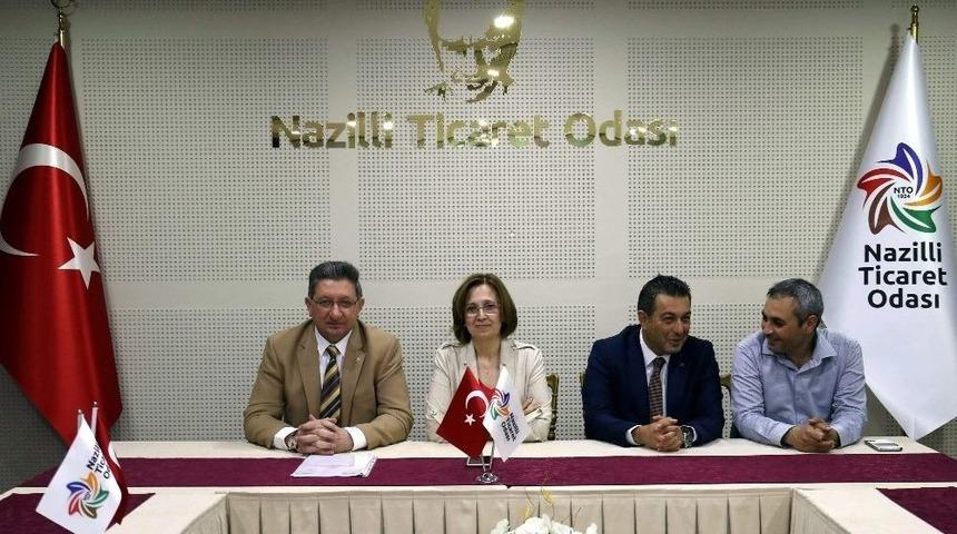 Mhp Genel Başkan Yardımcısı Depboylu&rsquo;dan Nazilli Ticaret Odası&rsquo;na Ziyaret