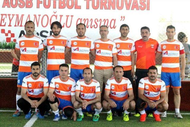Aosb Futbol Turnuvası’nda Kupa Sahibini Buluyor