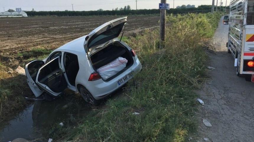 Uyuşturucu Taciri Polisten Kaçarken Kaza Yaptı