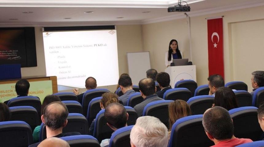 &Ccedil;evre Ve Şehircilik İl M&uuml;d&uuml;rl&uuml;ğ&uuml; Personeline Eğitim