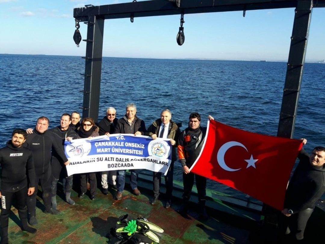 2018 Troia Yılı&rsquo;nda &lsquo;adaların Su Altı Dalış G&uuml;zergahları&rsquo; Projesi