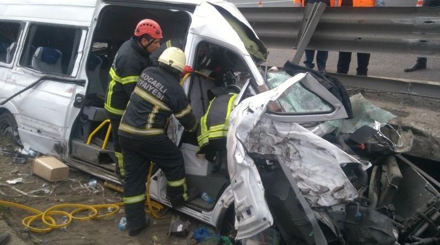 Tem&rsquo;deki Kazada Valinin Ve Kaymakamların Eşleri Yaralandı