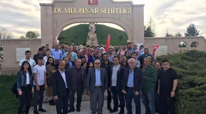 Ege B&ouml;lgesi K&uuml;tahyalılar Federasyonu Dumlupınar&rsquo;a Gezi D&uuml;zenledi