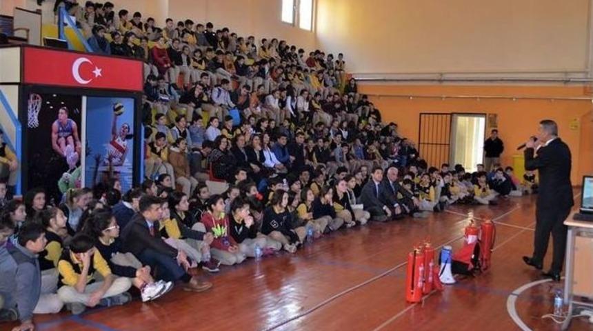 Milas&rsquo;ta &Ouml;ğrencilere &rsquo;deprem Farkındalık&rsquo; Eğitimi Verildi